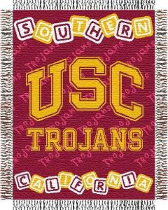 The Northwest Company USC baby 36"x 46" Triple Woven Jacquard Throw (College) - USC baby 36"x 46" Triple Woven Jacquard Throw (College)