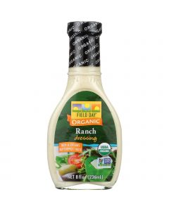 Field Day Dresssing - Organic - Ranch - 8 oz - case of 12