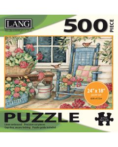 LANG Jigsaw Puzzle 500 Pieces 24"X18"-Rocking Chair