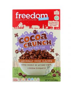 Freedom Foods Cereal - Cocoa Crunch - Gluten Free - 10 oz - case of 5