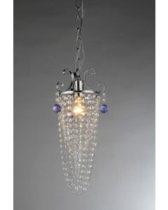 Warehouse of Tiffany Pot Crystal 2-Light Chandelier