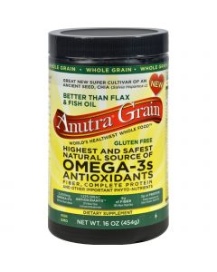 Anutra Omega 3 Antioxidants Fiber and Complete Protein Whole Grain - 16 oz