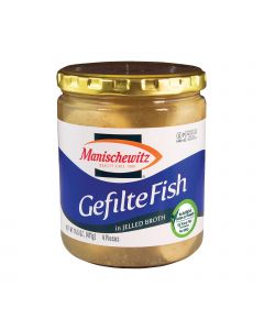 Manischewitz Gefilte Fish in Jelled Broth - Case of 1 - 14.5 oz. (Pack of 3) - Manischewitz Gefilte Fish in Jelled Broth - Case of 1 - 14.5 oz. (Pack of 3)