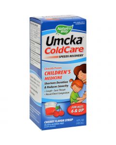 Nature's Way Umcka Children ColdCare Syrup Cherry - 4 fl oz