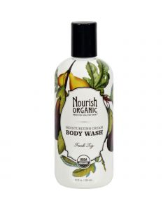 Nourish Organic Body Wash - Fresh Fig - 10 fl oz