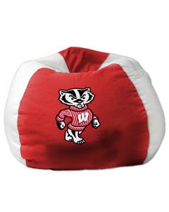 The Northwest Company Wisconsin 96" Bean Bag (College) - Wisconsin 96" Bean Bag (College)