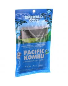 Emerald Cove Sea Vegetables - Pacific Kombu - Silver Grade - 1.76 oz - Case of 6