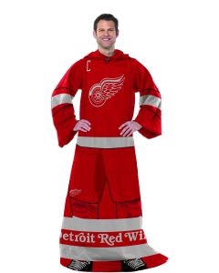 The Northwest Company Red wings  "Uniform" Adult Fleece Comfy Throw