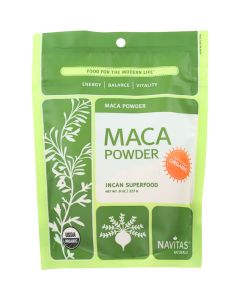 Navitas Naturals Maca Powder - Organic - 8 oz - case of 12