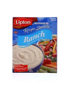 Lipton Soup and Dip Mix - Recipe Secrets - Ranch - Kosher - Packet - 2.4 oz - case of 12