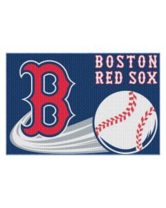 The Northwest Company Red Sox  20x30 Acrylic Tufted Rug
