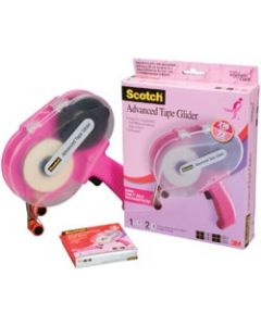 3M Scotch Advanced Tape Glider & Tape-Pink - .25"X36yd Each