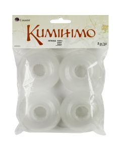 Cousin Kumihimo Bobbins 8/Pkg-2.5"