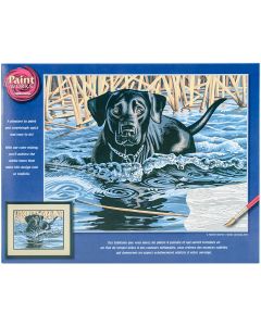 Dimensions Paint Works Paint By Number Kit 14"X11"-Cold Water, Warm Heart