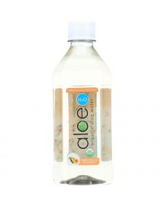 Lily Of The Desert Aloe H2O - Organic - Peach-Mango - Gluten Free - 16.9 oz - case of 12