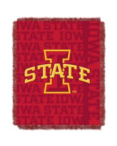 The Northwest Company Iowa State College 48x60 Triple Woven Jacquard Throw - Double Play Series