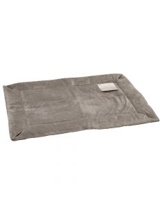 Self-Warming Crate Pad - K&H Pet Products Odor-Control Dog Crate Pad Mocha 32" x 48" x 0.5"