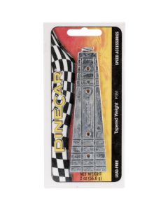 Woodland Scenics Pine Car Derby Weights 2oz-Tapered
