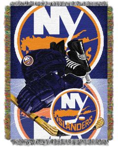 The Northwest Company Islanders  "Home Ice Advantage" 48x60 Tapestry Throw