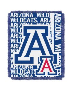 The Northwest Company Arizona College 48x60 Triple Woven Jacquard Throw - Double Play Series