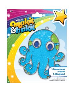 Colorbok Makit & Bakit Suncatcher Kit-Octopus