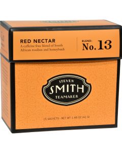 Smith Teamaker Herbal Tea - Red Nectar - Case of 6 - 15 Bags