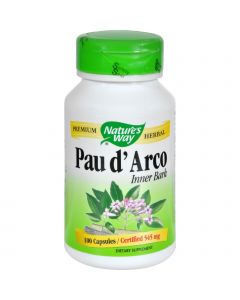 Nature's Way Pau d'Arco Inner Bark - 100 Capsules
