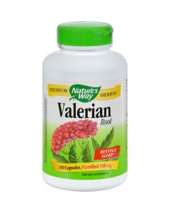 Nature's Way Valerian Root - 180 Capsules