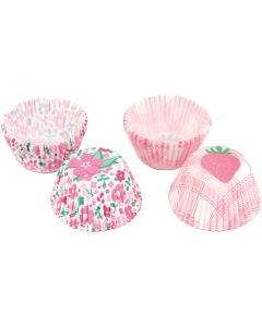 Martha Stewart Vintage Girl Mini Treat Wrappers 96/Pkg-Garden Strawberry