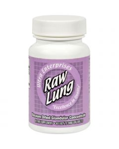 Ultra Glandulars Raw Lung - 200 mg - 60 Tablets