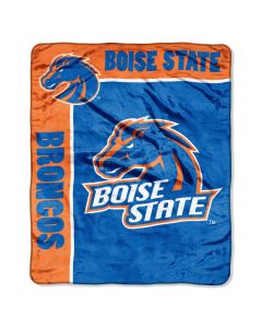 The Northwest Company Boise State "School Spirit" 50"x60" Raschel Throw (College) - Boise State "School Spirit" 50"x60" Raschel Throw (College)