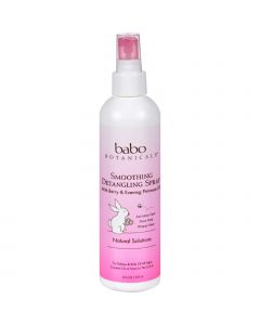 Babo Botanicals Instantly Smooth Detangler Berry Primrose - 8 fl oz