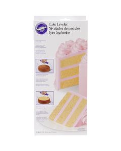 Wilton Small Cake Leveler-13.4"X6.4"X1.2"