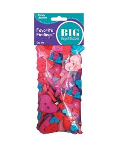 Blumenthal Lansing Favorite Findings Big Bag Of Buttons-Hearts 3.5oz