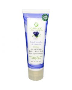 Organic Indulgence Silkening Body Lotion French Lavender and Plumeria - 8 fl oz