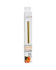 Wally's Natural Products Herbal Beeswax Candles - 2 Pk