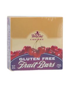 Betty Lou's Gluten Free Fruit Bars Cherry - 12 Bars - Case of 12