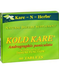 Kare-N-Herbs Kold Kare - 40 Tablets