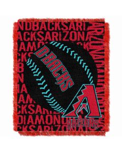 The Northwest Company Diamondbacks  48x60 Triple Woven Jacquard Throw - Double Play Series