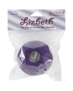Handy Hands Lizbeth Cordonnet Cotton Size 3-Purple Dark