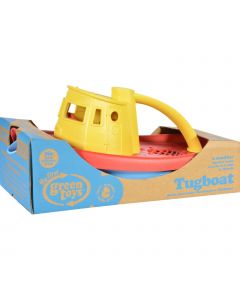 Green Toys Tug Boat - Yellow