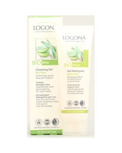 Logona Naturkosmetik Cleansing Gel - Bio Aloe - 2.5 fl oz