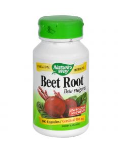 Nature's Way Beet Root Beta Vulgaris - 100 Capsules