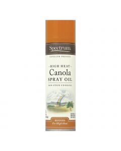 Spectrum Naturals High Heat Canola Spray Oil - Case of 6 - 16 Fl oz.