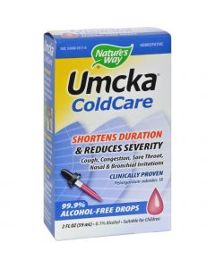 Nature's Way Umcka ColdCare Alcohol-Free Drops - 2 fl oz