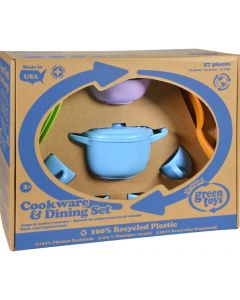 Green Toys Cookware and Dinnerware Set - 27 Piece Set