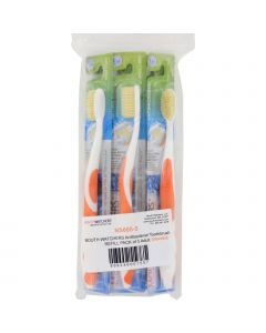 Mouth Watchers Toothbrush Refill - A B - Adult - Orange - 1 Count - Case of 5