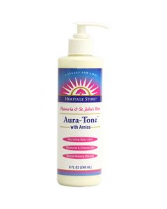 Heritage Store Heritage Products Aura-Tone with Arnica Plumeria and St. John's Wort - 8 fl oz