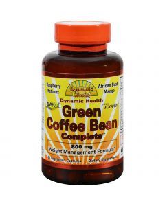 Dynamic Health Green Coffee Bean capsules - 60 Vcaps