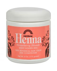 Rainbow Research Henna Hair Color and Conditioner Persian Strawberry - 4 oz